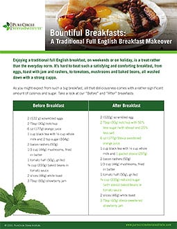 Traditional English Breakfast Makeover with Stevia -English Breakfast PCSI FINAL2016
